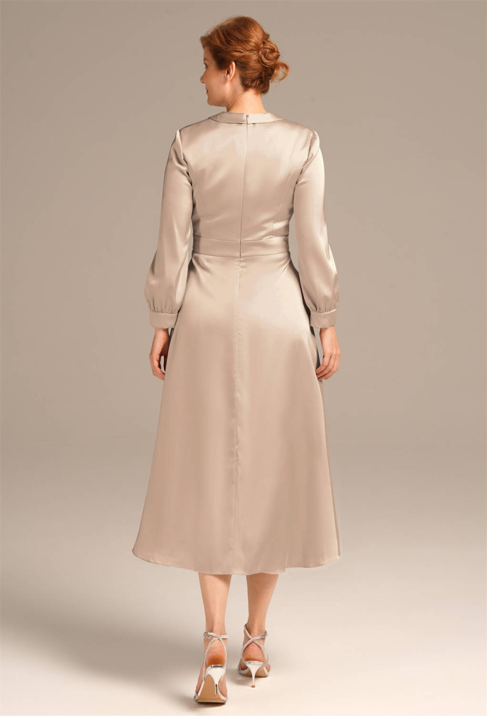 AW Katheryn Taupe  Mother of the Bride Dresses